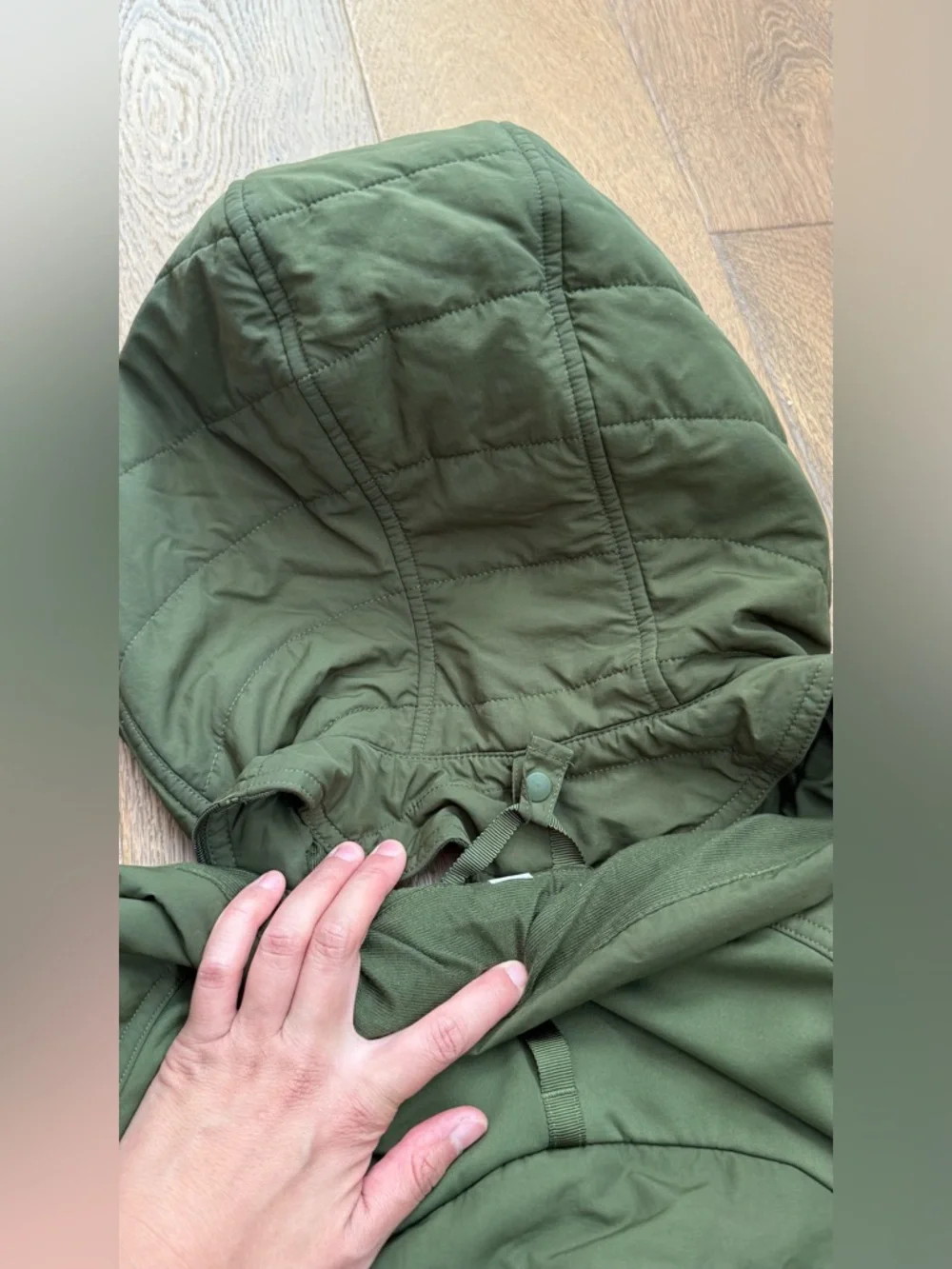 Lululemon Olive Green 3-in-1 Convertible Jacket | Removable Hood & Sleeves
